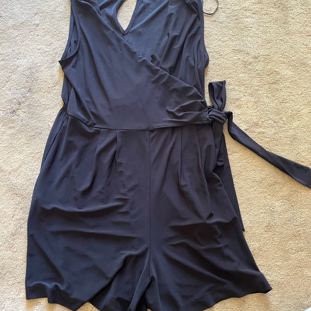 Emma & Michele Charcoal Sleeveless Top